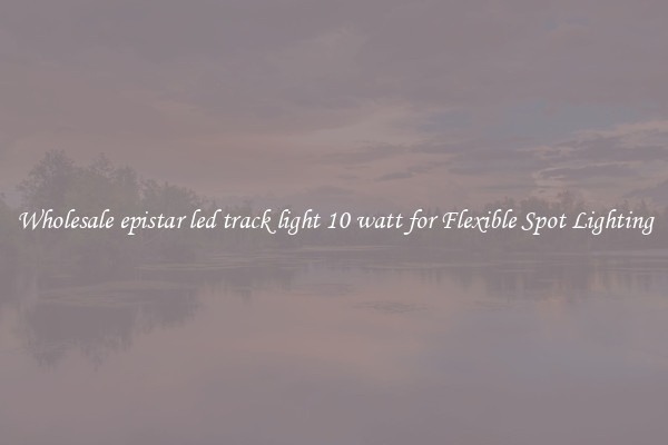 Wholesale epistar led track light 10 watt for Flexible Spot Lighting