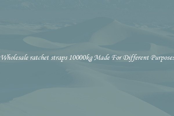Wholesale ratchet straps 10000kg Made For Different Purposes