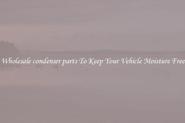 Wholesale condenser parts To Keep Your Vehicle Moisture Free
